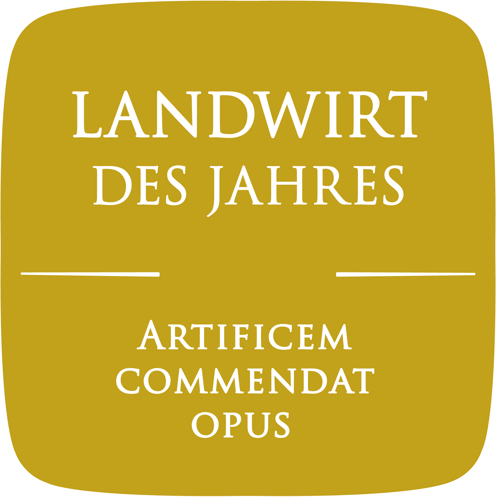 Landwirt des Jahres — Artificem Commendat Opus